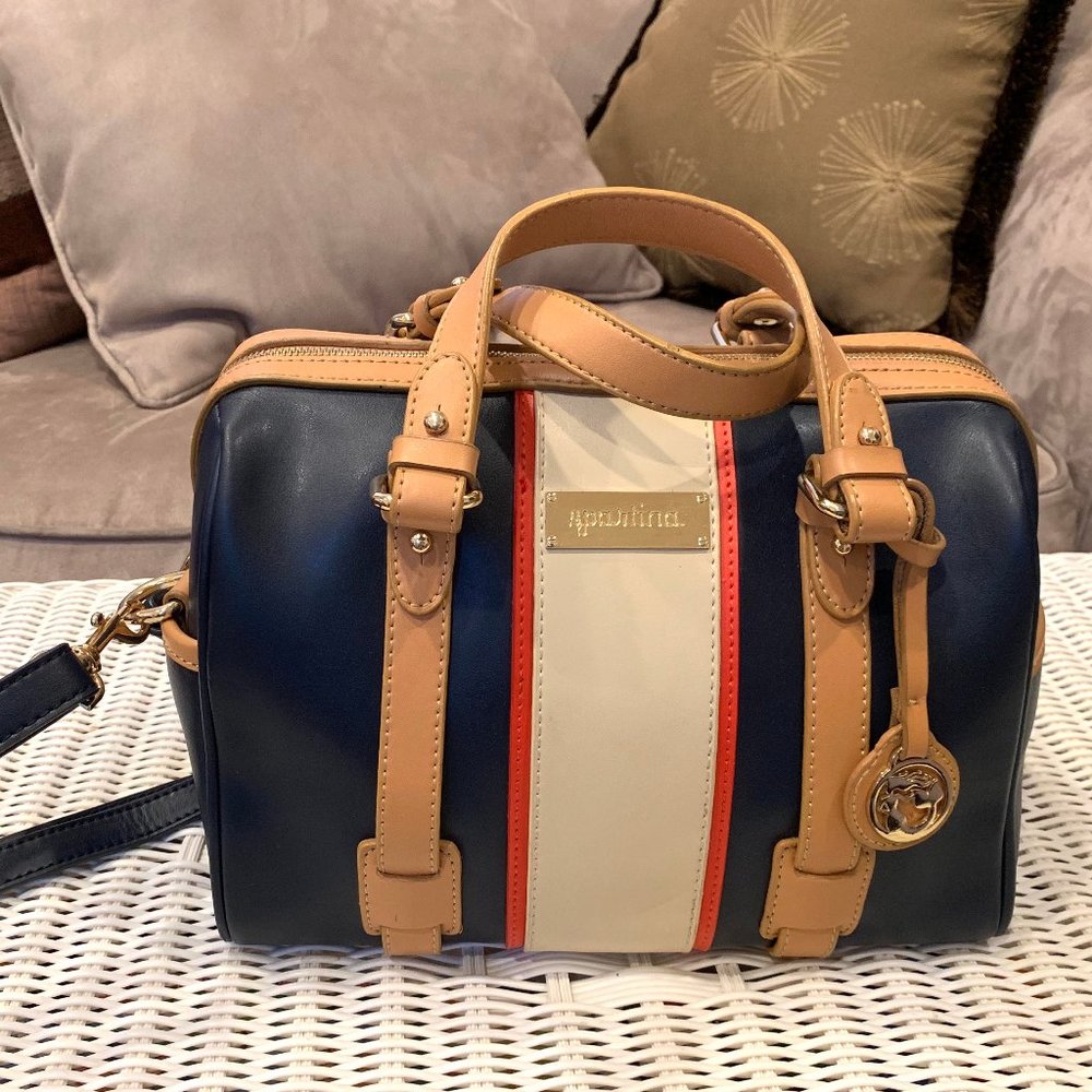 Spartina 449 crossbody satchel, excellent cond.